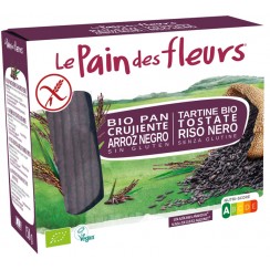 PAIN DES FLEURS TARTINE TOSTATE AL RISO NERO 350 G