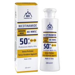 NICOTINAMIDE AK-NMSC 50+SPF PROTEZIONE MOLTO ALTA 200 ML