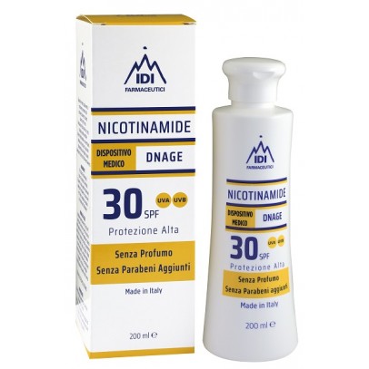 NICOTINAMIDE DNAGE 30SPF PROTEZIONE ALTA 200 ML