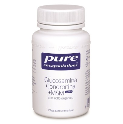 PURE ENCAPSULATIONS GLUCOSAMINA CONDROITINA + MSM 30 CAPSULE