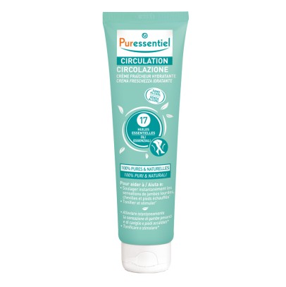 PURESSENTIEL CREMA CIRCOLAZIONE FRESCHEZZA IDRATANTE GAMBE EI STANCHI 100 ML PURESSENTIEL CREMA CIRCOLAZIONE FRESCHEZZA IDRATANTE GAMBE EI STANCHI 100 ML