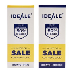 IDEALE CONDIMENTO A BASE DI SALE ALIMENTARE FINO 300 G
