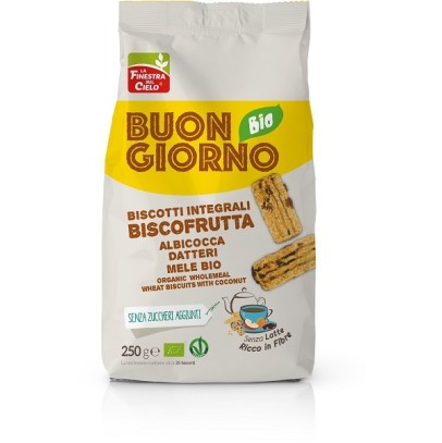 BUONGIORNOBIO BISCOFRUTTA INTEGRALI BIO 250 G