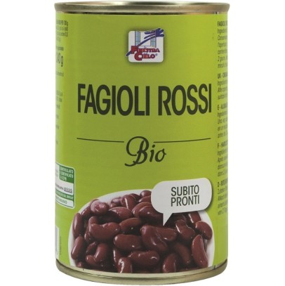 FAGIOLI ROSSI PRONTI BIO 400 G FAGIOLI ROSSI PRONTI BIO 400 G