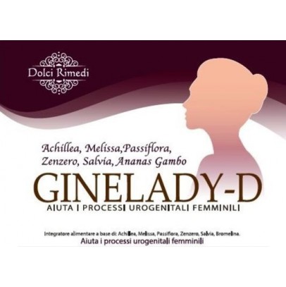 GINELADY D 30 COMPRESSE