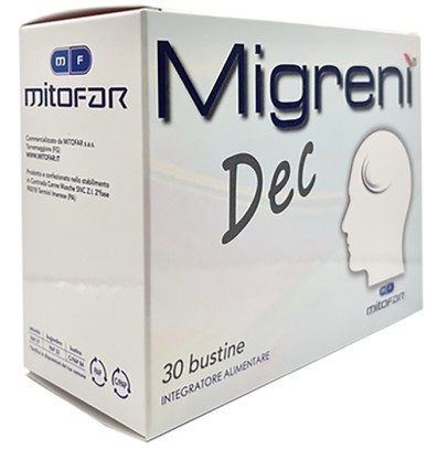MIGRENI' DEC 30 BUSTE 90 G MIGRENI' DEC 30 BUSTE 90 G