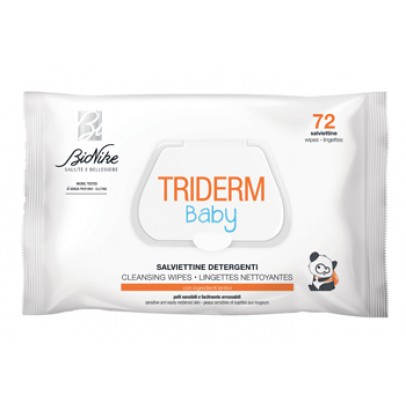 TRIDERM BABY SALVIETTINE DETERGENTI 72 PEZZI