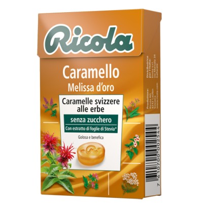 RICOLA HERB-CARAMEL 50 G RICOLA HERB-CARAMEL 50 G