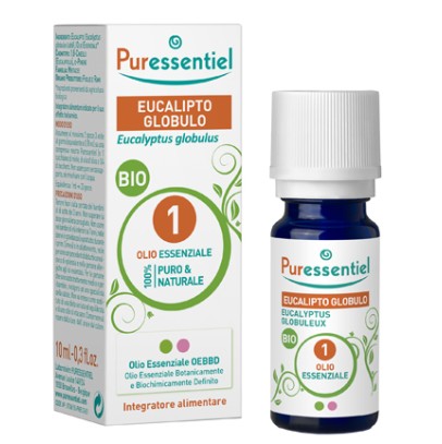 PURESSENTIEL EUCALIPTO GLOBULO OLIO ESSENZIALE BIO 10 ML PURESSENTIEL EUCALIPTO GLOBULO OLIO ESSENZIALE BIO 10 ML
