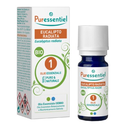 PURESSENTIEL EUCALIPTO RADIATA OLIO ESSENZIALE BIO 10 ML