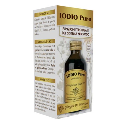 IODIO PURO ANALCOLICO 100 ML IODIO PURO ANALCOLICO 100 ML