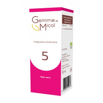 GEMME DI MICOL 5 RIBES NERO 30 ML