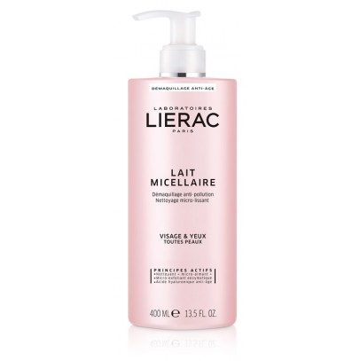 LIERAC LATTE MICELLARE 400 ML