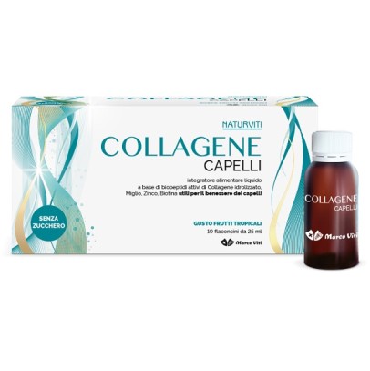 NATURVITI COLLAGENE CAPELLI 10 FIALOIDI 25 ML