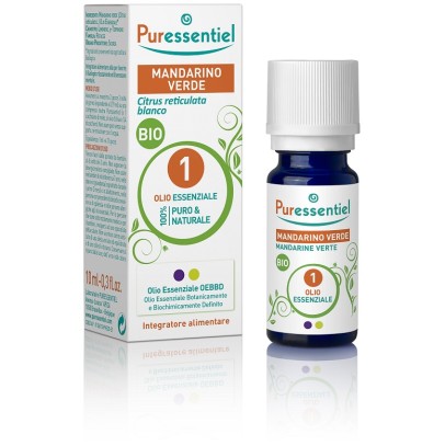 PURESSENTIEL MANDARINO VERDE OLIO ESSENZIALE BIO 10 ML PURESSENTIEL MANDARINO VERDE OLIO ESSENZIALE BIO 10 ML