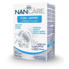 NESTLE' NANCARE FLORA SUPPORT 14 BUSTINE