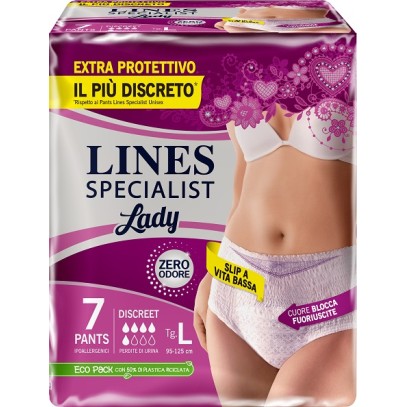 LINES SPECIALIST PANTS DISCREET L FARMA 7 PEZZI LINES SPECIALIST PANTS DISCREET L FARMA 7 PEZZI