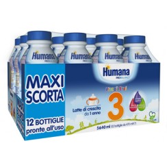 HUMANA 3 MULTIPACK 12X470 ML HDPE