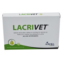 LACRIVET GOCCE OCULARI STRIP 10 FLACONCINI 0,5 ML