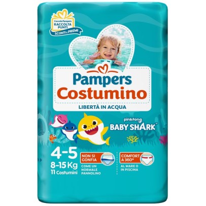 PAMPERS COSTUMINO CP 11 TG4 TG 4 11 PEZZI