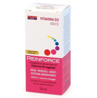 REINFORCE VITAMINA D3 GOCCE 50 ML REINFORCE VITAMINA D3 GOCCE 50 ML