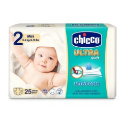 CHICCO PANNOLINO ULTRA CHICCHO MINI 25 X 10