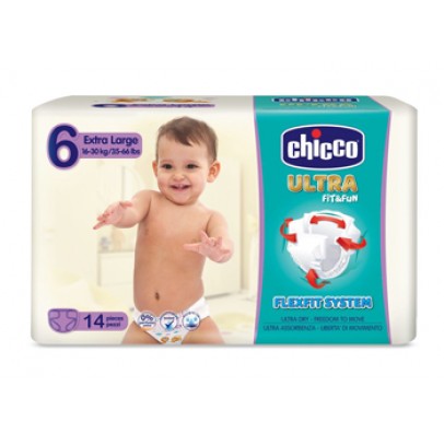 CHICCO PANNOLINO ULTRA XL 14 PEZZI