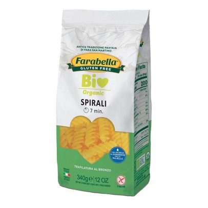 FARABELLA BIO SPIRALI MAIS-RISO 340 G