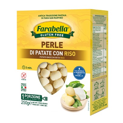 FARABELLA PERLE PATATE CON RISO 250 G