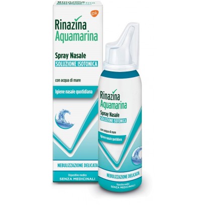 RINAZINA AQUAMARINA ISOTONICA SPRAY NEBULIZZAZIONE DELICATA100 ML