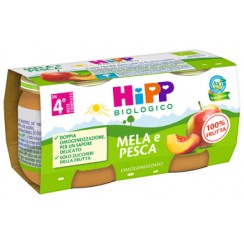 HIPP OMOGENEIZZATO MELA/PESCA 2 X 80 G