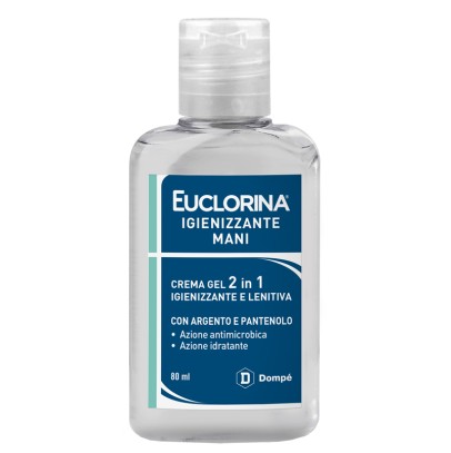 EUCLORINA IGIENIZZANTE MANI CREMA GEL 80 ML