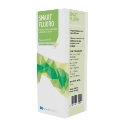 SMART FLUORO GOCCE 10 ML GUSTO CREMA VANIGLIA