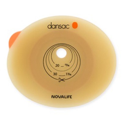 PLACCA PER COLO ILEO ED UROSTOMIA DANSAC NOVALIFE2 36MM RITAGLIABILE 10-28 PLACCA PER COLO ILEO ED UROSTOMIA DANSAC NOVALIFE2 36MM RITAGLIABILE 10-28