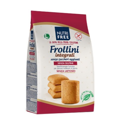 NUTRIFREE FROLLINI INTEGRALI SENZA ZUCCHERI AGGIUNTI 250 G NUTRIFREE FROLLINI INTEGRALI SENZA ZUCCHERI AGGIUNTI 250 G