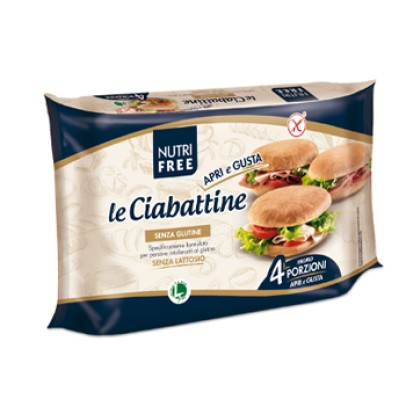 NUTRIFREE LE CIABATTINE 4 X 50 G NUTRIFREE LE CIABATTINE 4 X 50 G