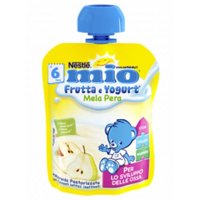 MIO POUCH YOGURT MELA PERA 90 G