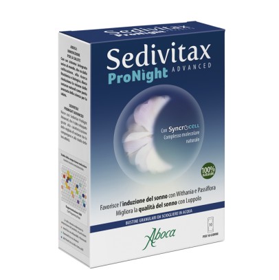 SEDIVITAX PRONIGHT ADVANCED 10 BUSTINE GRANULARE SEDIVITAX PRONIGHT ADVANCED 10 BUSTINE GRANULARE