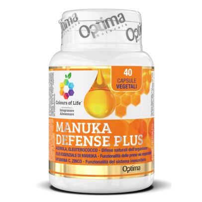 COLOURS OF LIFE MANUKA DEFENSE PLUS 40 CAPSULE VEGETALI 495MG