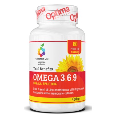 COLOURS OF LIFE OMEGA 3 6 9 TOTAL BENEFITS 60 CAPSULE MOLLI1380 MG