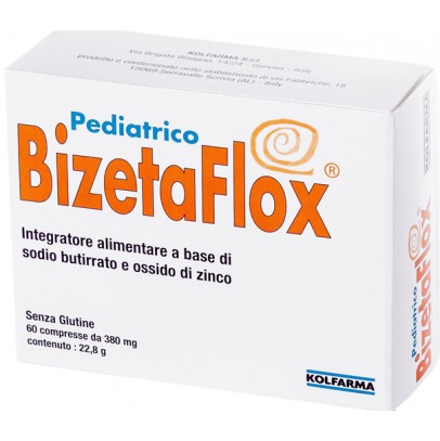 BIZETAFLOX PEDIATRICO 60 COMPRESSE