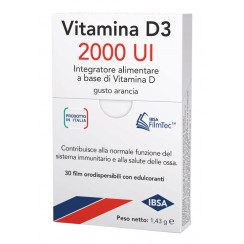 VITAMINA D3 IBSA 2000 UI 30 FILM ORALI