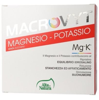 MACROVYT MAGNESIO/POTASSIO 18 BUSTINE MACROVYT MAGNESIO/POTASSIO 18 BUSTINE