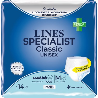 LINES SPECIALIST CLASSIC PANTS PLUS M 14 PEZZI LINES SPECIALIST CLASSIC PANTS PLUS M 14 PEZZI