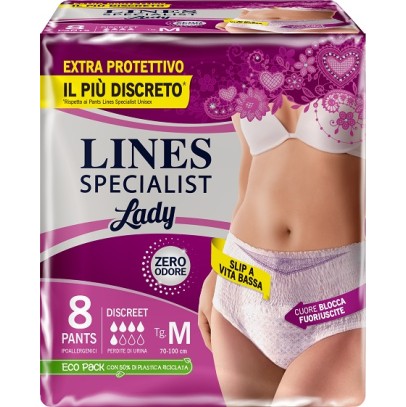 LINES SPECIALIST PANTS DISCREET M FARMA 8 PEZZI LINES SPECIALIST PANTS DISCREET M FARMA 8 PEZZI
