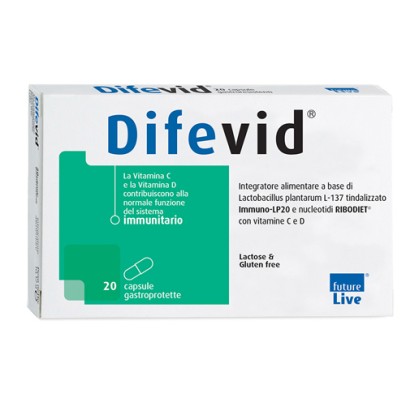 DIFEVID 20 CAPSULE GASTROPROTETTE DIFEVID 20 CAPSULE GASTROPROTETTE