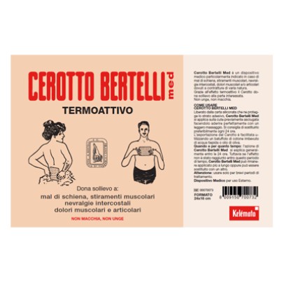 BERTELLI CEROTTO MED GRANDE 24 X 16 CM BERTELLI CEROTTO MED GRANDE 24 X 16 CM