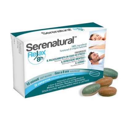 SERENATURAL RELAX 8H 20 COMPRESSE