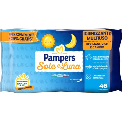 WIPES SOLE & LUNA 46 PEZZI