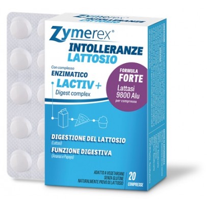 ZYMEREX INTOLLERANZE 20 COMPRESSE